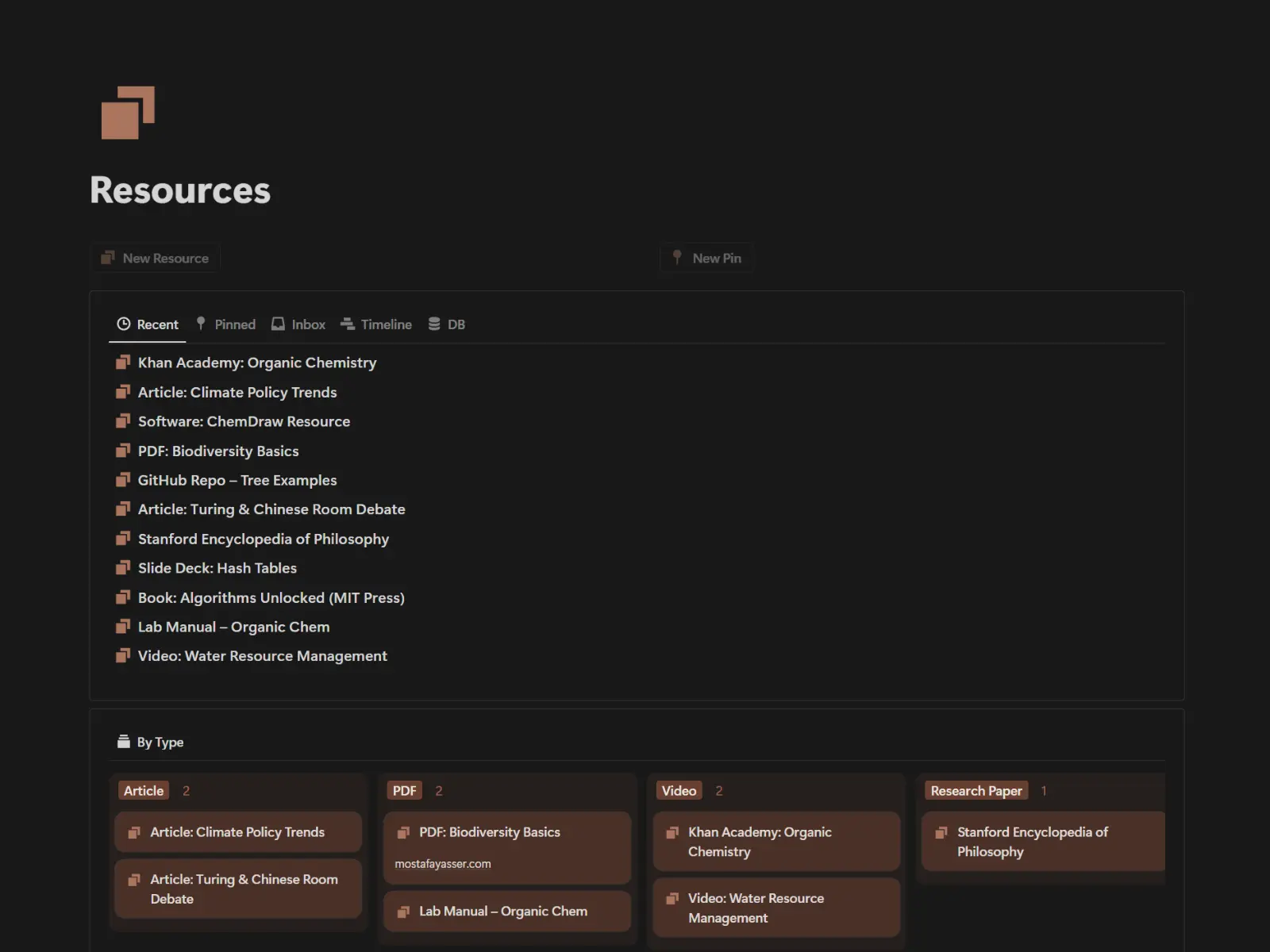 Resources