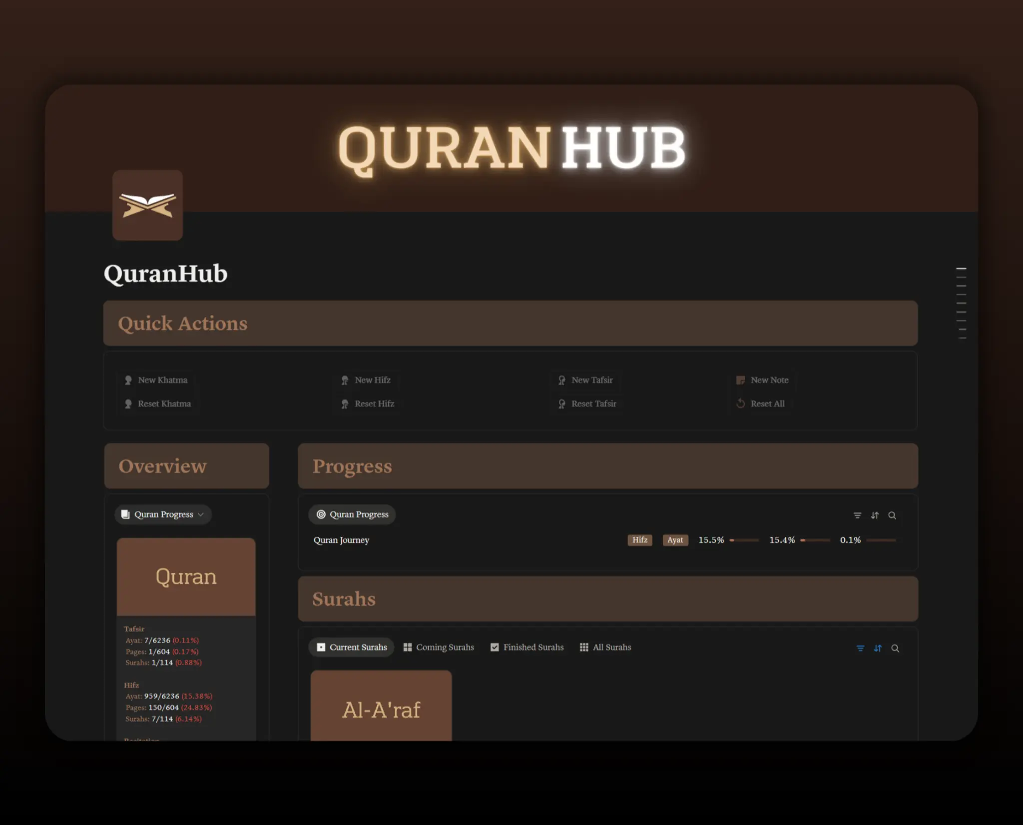 Template QuranHub