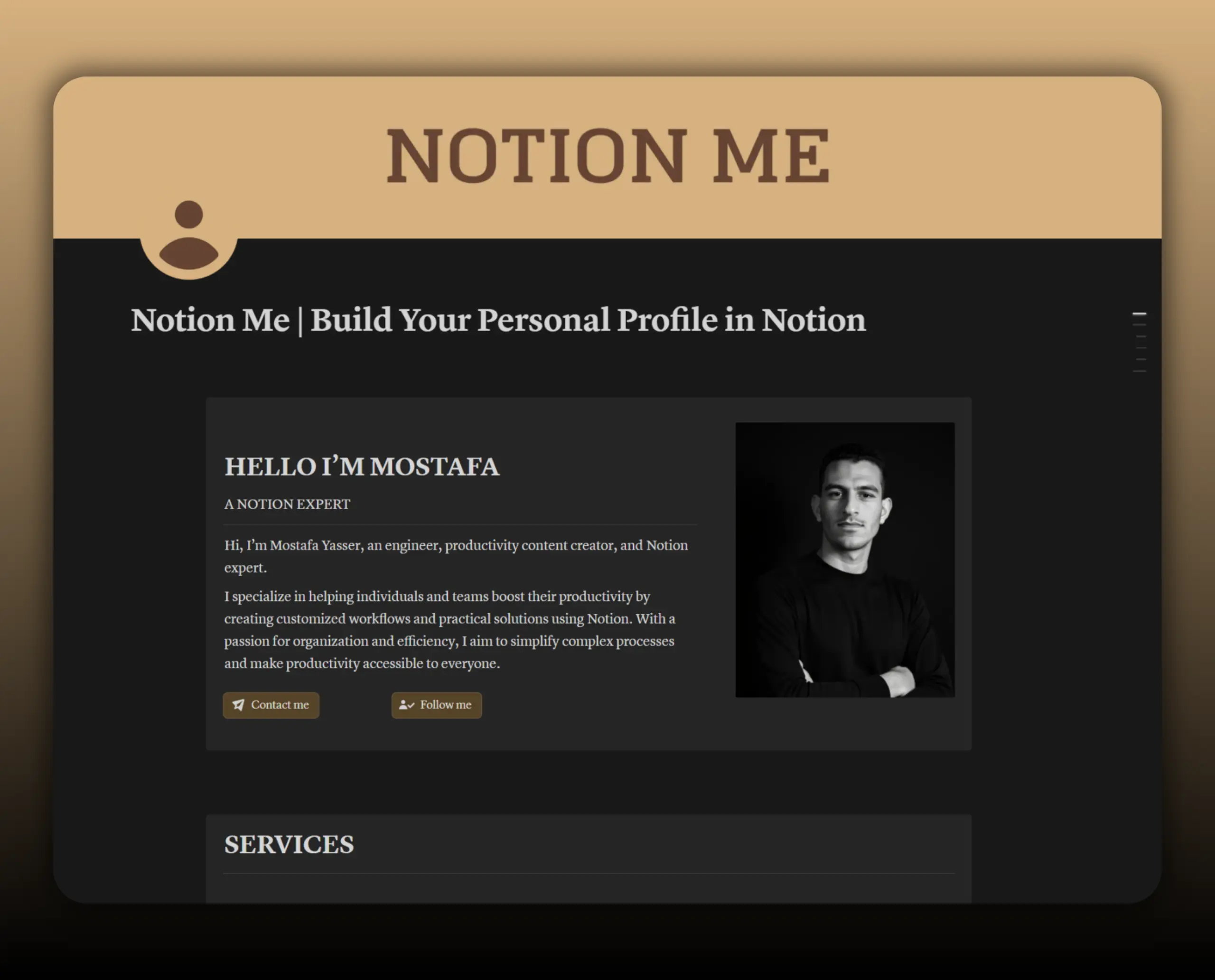 Template Notion ME